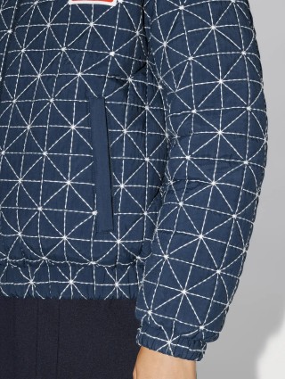 Темно-синий пуховик KENZO: фото 4 - Invogue