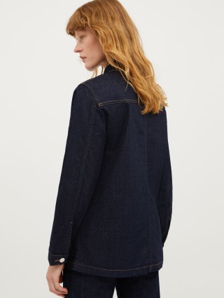 Темно-синя джинсова куртка MAX&CO: фото 2 - Invogue