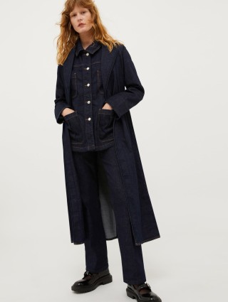 Темно-синя джинсова куртка MAX&CO: фото 4 - Invogue