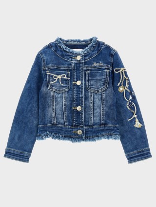 Куртка джинс MONNALISA (28046): фото - Invogue