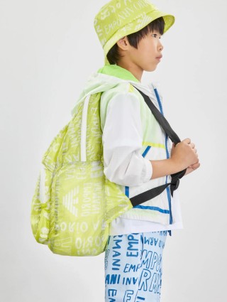 Біла куртка EMPORIO ARMANI KIDS : фото 3 - Invogue