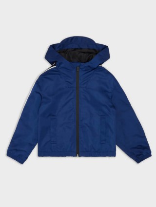 Голубая куртка EMPORIO ARMANI KIDS: фото - Invogue