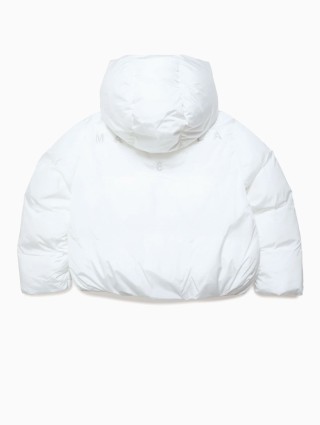 Біла куртка MM6 MAISON MARGIELA KIDS: фото 1 - Invogue