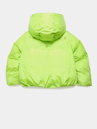 Зелена куртка MM6 MAISON MARGIELA KIDS: фото 2 - Invogue