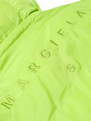 Зелена куртка MM6 MAISON MARGIELA KIDS: фото 3 - Invogue