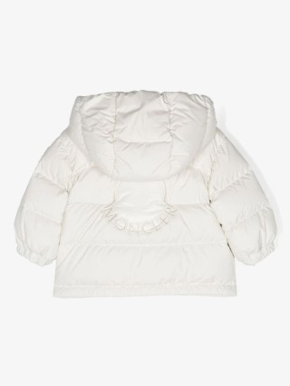 Бежевая куртка MONCLER ENFANT: фото 1 - Invogue