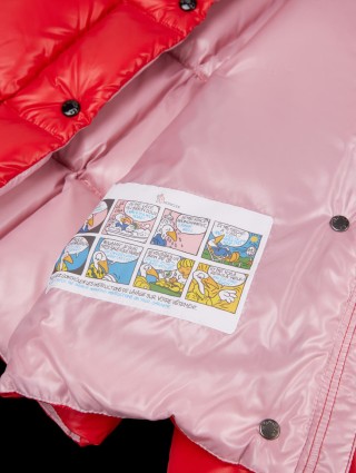Червона куртка MONCLER ENFANT : фото 3 - Invogue