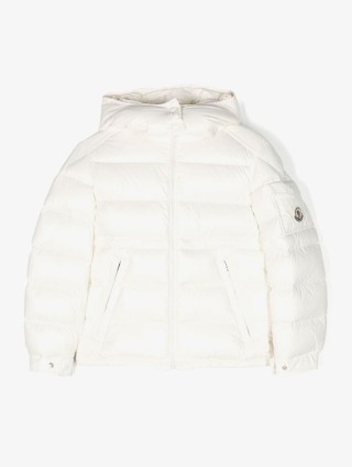 Бежевая куртка MONCLER ENFANT: фото - Invogue
