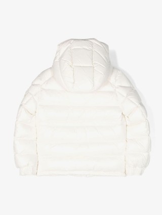 Бежевая куртка MONCLER ENFANT: фото 1 - Invogue