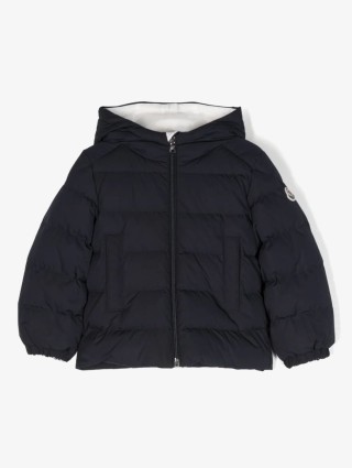 Синяя курткаMONCLER ENFANT: фото - Invogue