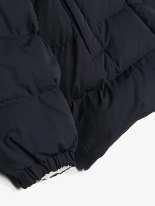 Синяя курткаMONCLER ENFANT: фото 2 - Invogue