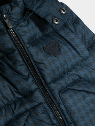 Синя куртка EMPORIO ARMANI KIDS : фото 2 - Invogue