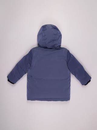 Синяя куртка IL GUFO: фото 1 - Invogue