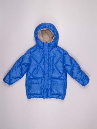 Голубая куртка IL GUFO: фото - Invogue