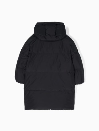 Синя куртка EMPORIO ARMANI з капюшоном: фото 1 - Invogue