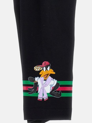 Чорні легінси MONNALISA : фото 2 - Invogue