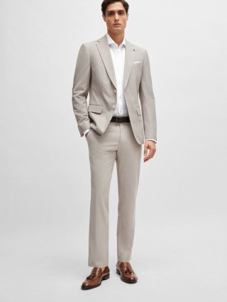 Коричневі лофери BOSS : фото 4 - Invogue