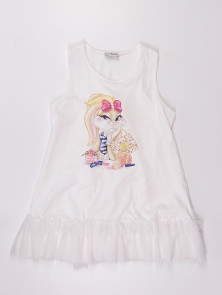 Кремова майка MONNALISA : фото - Invogue