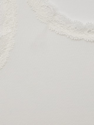 Кремовая майка STORY LORIS: фото 2 - Invogue