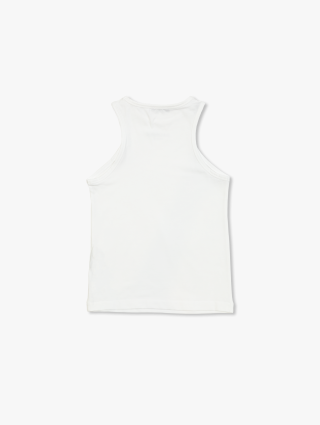 Біла майка BALMAIN з логотипом: фото 1 - Invogue