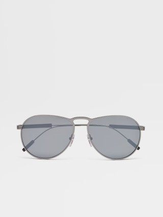 Срібні окуляри ZEGNA : фото - Invogue