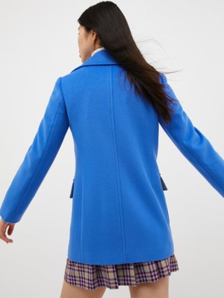 Синее  пальто MAX&CO: фото 2 - Invogue