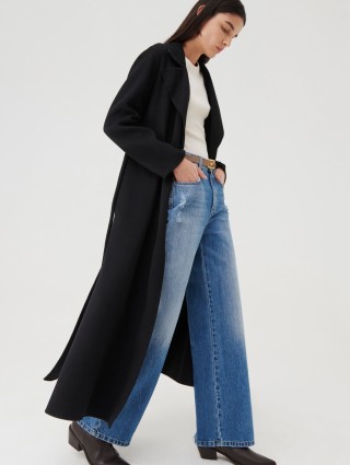 Чорне пальто MARELLA : фото 4 - Invogue