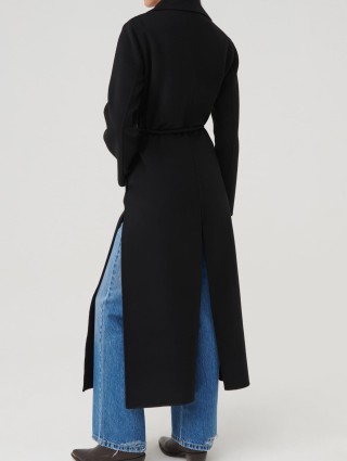 Чорне пальто MARELLA : фото 2 - Invogue