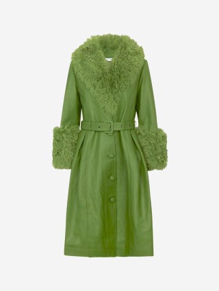 Зелене пальто SAKS POTTS : фото - Invogue
