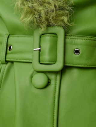 Зелене пальто SAKS POTTS : фото 5 - Invogue