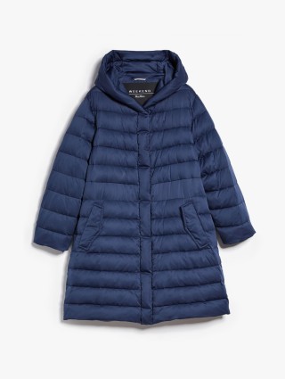 Темно-синий пуховик WEEKEND MAX MARA: фото - Invogue