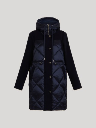 Синє пальто MARINA RINALDI : фото - Invogue