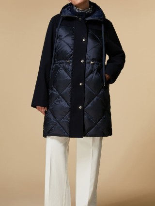 Синє пальто MARINA RINALDI : фото 1 - Invogue