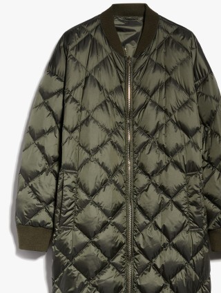 Зелене пальто MAX MARA стьобане: фото 3 - Invogue