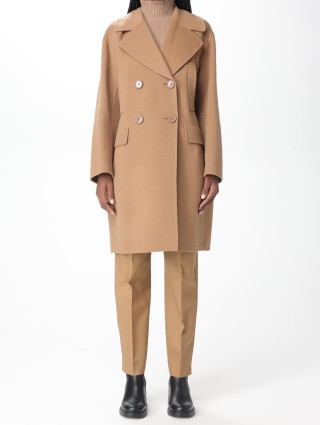 Бежеве пальто MAX MARA : фото 1 - Invogue