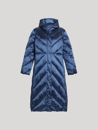 Світло-синя куртка PERSONA з нейлону на підкладці: фото - Invogue