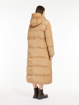 Темно-бежеве пальто Weekend водовідштовхувальне: фото 2 - Invogue