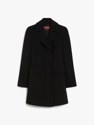 Черное пальто Max Mara дастер: фото - Invogue