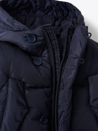 Синє пальто IL GUFO : фото 3 - Invogue