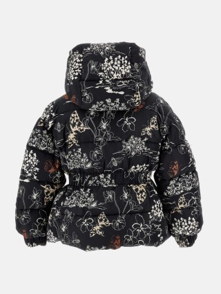 Чорне пальто MONNALISA : фото 1 - Invogue