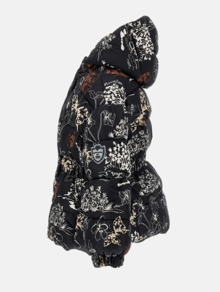 Чорне пальто MONNALISA : фото 2 - Invogue