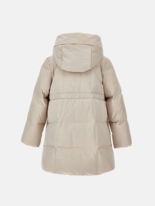 Бежевое пальто MONNALISA: фото 1 - Invogue