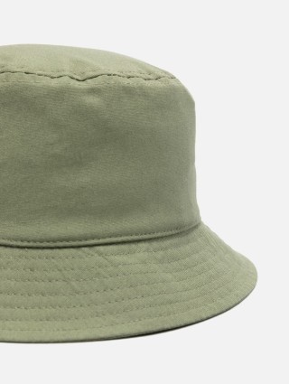 Зелена панама STONE ISLAND з нашивкою в тон: фото 1 - Invogue