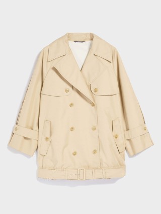 Кремовий плащ WEEKEND MAX MARA : фото - Invogue