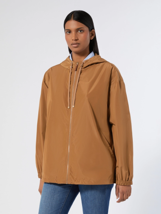 Светло-коричневый плащ MARINA RINALDI короткий: фото 2 - Invogue