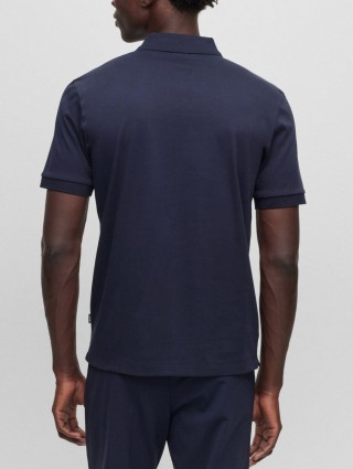 Темно-синє поло BOSS : фото 2 - Invogue