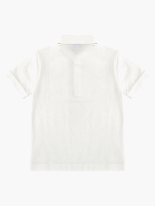 Біле поло EMPORIO ARMANI KIDS : фото 1 - Invogue