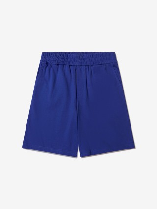 Біле поло, шорти MONCLER ENFANT: фото 3 - Invogue