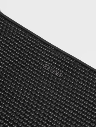 Чорний портфель ZEGNA: фото 3 - Invogue