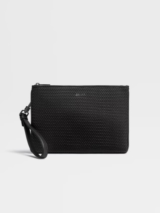 Чорний портфель ZEGNA: фото - Invogue